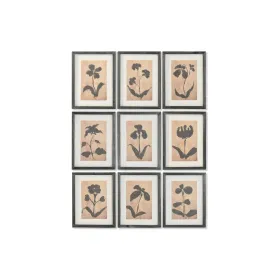 Картина Home ESPRIT Стеклянный Ель 30 x 2 x 40 cm (9 штук)