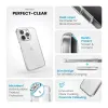 Speck Presidio Perfect-Clear - iPhone 15 Pro Case (Clear)
