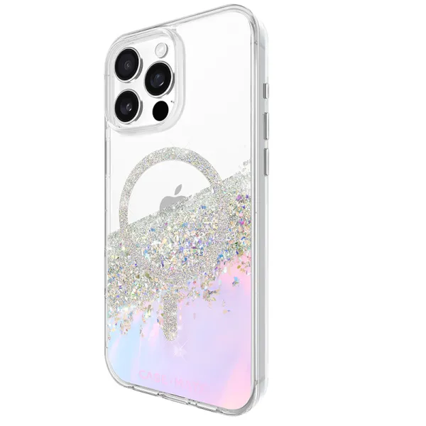 Case-Mate Karat MagSafe - Case for iPhone 16 Pro Max (Holographic Soap Bubble)