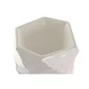 Подставка под цветочный горшок Home ESPRIT Белый волокно современный