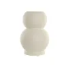 Vase Home ESPRIT White Fibreglass Modern