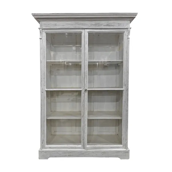 Rhythm stendas Home ESPRIT Balta Mango mediena
