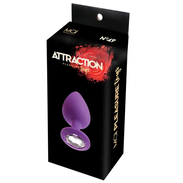 Anal plug Attraction Mai Pleasure Toys Purple