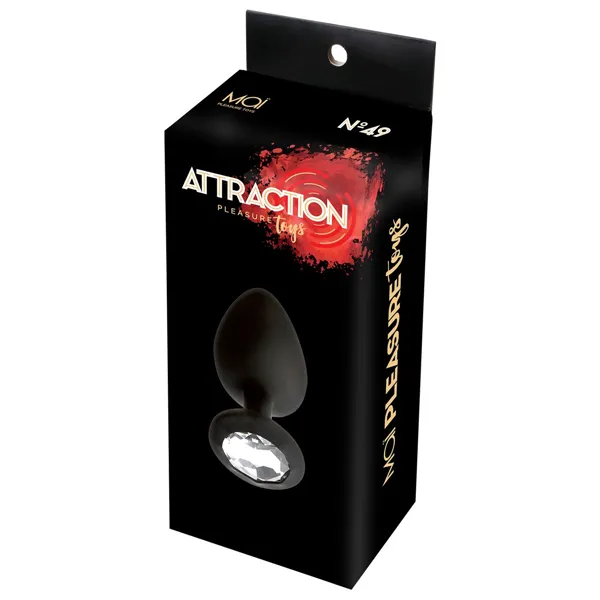 Anal plug Attraction Mai Pleasure Toys Black