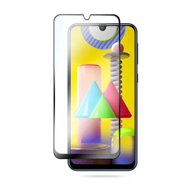 Crong 7D Nano Flexible Glass - 9H hybrid glass for the entire Samsung Galaxy M31 screen