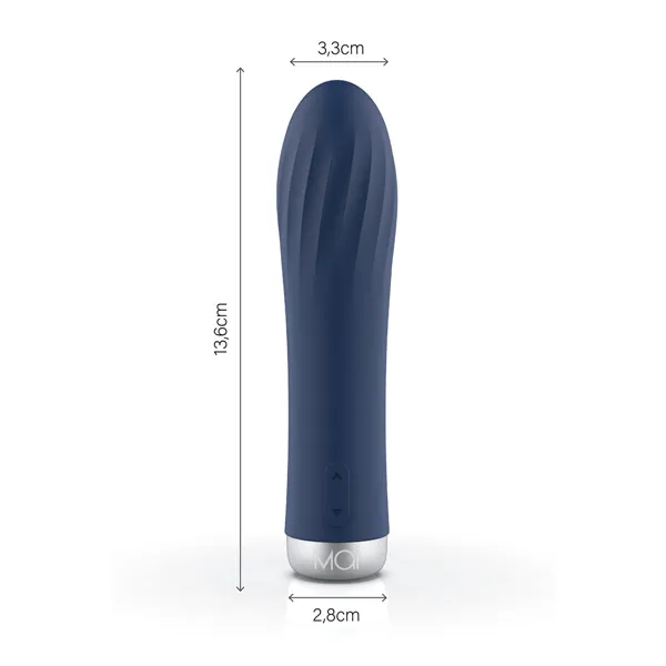 Bullet Vibrator Attraction Mai Pleasure Toys Blue