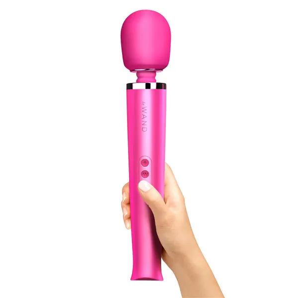 PalmPower-Recharge Wand Massager Le Wand Magenta Pink