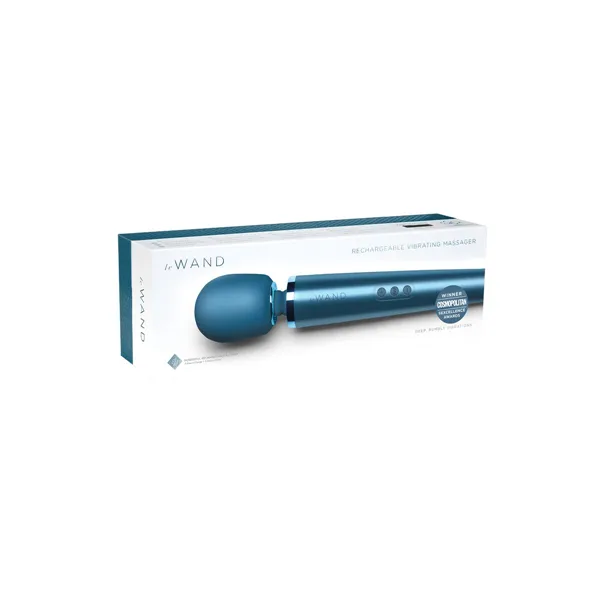 PalmPower-Recharge Wand Massager Le Wand Pacific Blue