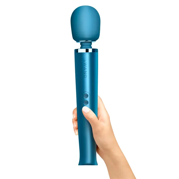 PalmPower-Recharge Wand Massager Le Wand Pacific Blue