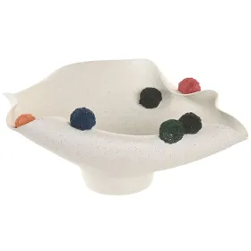 Galda rotājums Home ESPRIT Balts Daudzkrāsains Keramika 47 X 38 X 20 CM