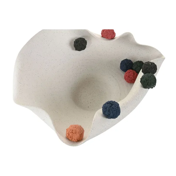 Centerpiece Home ESPRIT White Multicolour Ceramic 47 X 38 X 20 CM