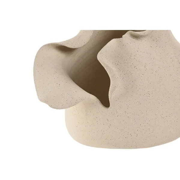 Vase Home ESPRIT White Ceramic Traditional style Modern 27 X 22 X 22 CM