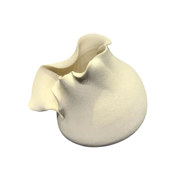 Maljakko Home ESPRIT Valkoinen Keraminen Perinteinen tyyli Moderni 27 X 22 X 22 CM