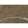 Decorative Figure Home ESPRIT White Golden Flower Stripped 137 X 11 X 56,5 CM