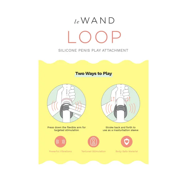 Accessory Loop Silcone Penis Play Le Wand