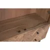 Дисплей-стенд Home ESPRIT Стеклянный древесина акации 100 x 40 x 185 cm