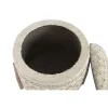 Footrest Home ESPRIT Beige Urban 40 x 40 x 52 cm