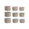 Grozs Home ESPRIT Zils Zaļš Bēšs Rozā Bērnu 30 x 30 x 20 cm (3 Daudzums) (3 gb.)