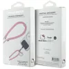 Hello Kitty Patch & Kitty Head Charm - Universal Phone Strap / Lanyard (Pink)