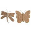 Sienu dekors Home ESPRIT Dabisks Shabby Chic 44 X 4 X 46 CM (2 gb.)