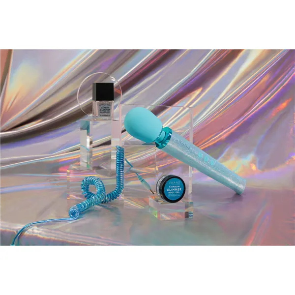 Vibrator Le Wand All That Glimmers Set Pastel Blue