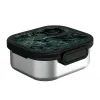 Quokka Kai - Stainless Steel Food Container/Lunchbox (Black Marble)
