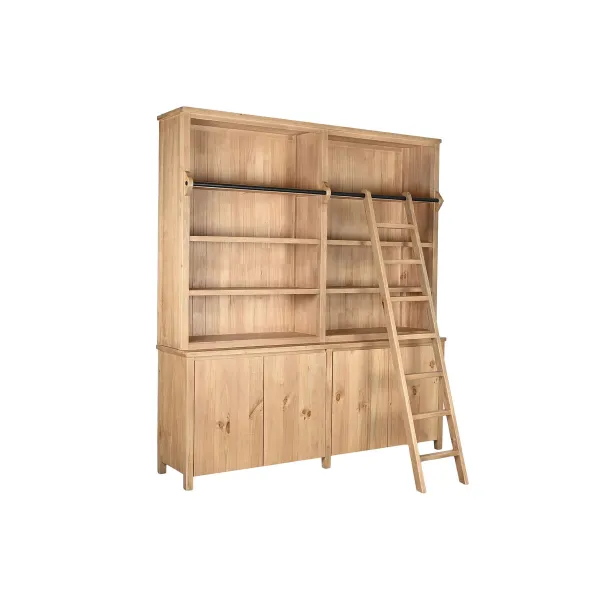 Kirjakauppa Home ESPRIT 200 X 45 X 220 CM