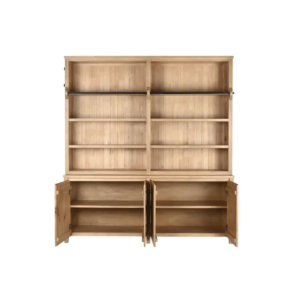 книжный магазин Home ESPRIT 200 X 45 X 220 CM