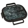 Quokka Kai - Stainless Steel Food Container/Lunchbox (Black Marble)