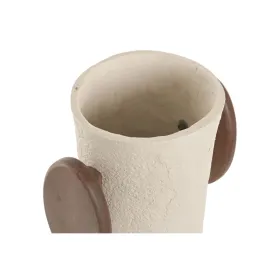 Vāze Home ESPRIT Brūns Bēšs Mango koks Papīra mašē