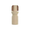 Vase Home ESPRIT Brown Beige Terracotta Mango wood