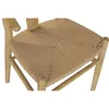 Dining Chair Home ESPRIT Natural Rattan Elm wood 55 x 46 x 80 cm