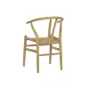 Valgomojo kėdė Home ESPRIT Natūralus Rotangas Guobos mediena 55 x 46 x 80 cm