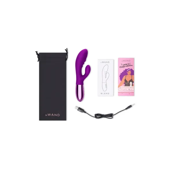 G-Spot Vibrator Le Wand Blend Purple