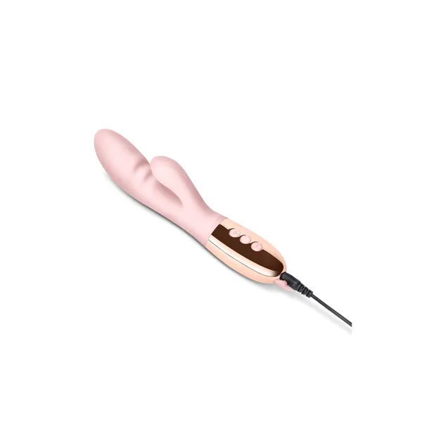 Dual Stimulation Vibe Le Wand Blend Rose Gold Rose Gold