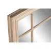 Настенное зеркало Home ESPRIT Натуральный Окно Маринованный 68 x 4 x 128 cm