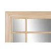Настенное зеркало Home ESPRIT Натуральный Окно Маринованный 68 x 4 x 128 cm
