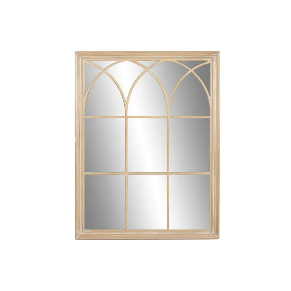 Wall mirror Home ESPRIT Natural Window