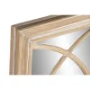 Wall mirror Home ESPRIT Natural Window