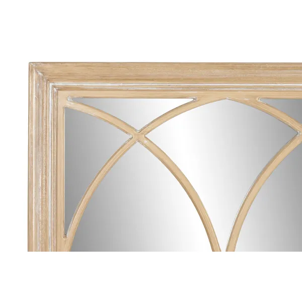 Wall mirror Home ESPRIT Natural Window