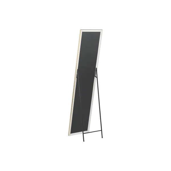 Vapaasti seisova peili Home ESPRIT Valkoinen Ruskea Beige Harmaa Kristalli polystyreeni 35,5 x 40 x 156 cm (4 osaa)