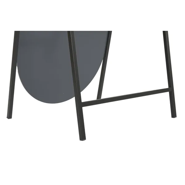 Free standing mirror Home ESPRIT Black Crystal Iron