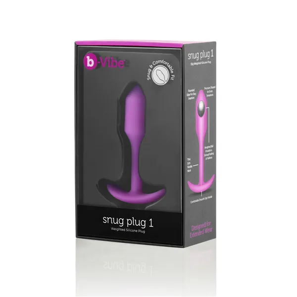 Snug Plug 1 Fuchsia B-Vibe 96717