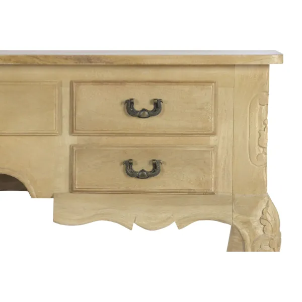rakstāmgalds Home ESPRIT Balts Dabisks Koks
