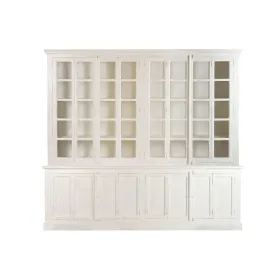 Display Stand Home ESPRIT White Teak Mango wood 270 X 43 X 244 CM