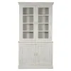 Esittelyteline Home ESPRIT Valkoinen Mangopuu 122 x 43 x 230 cm