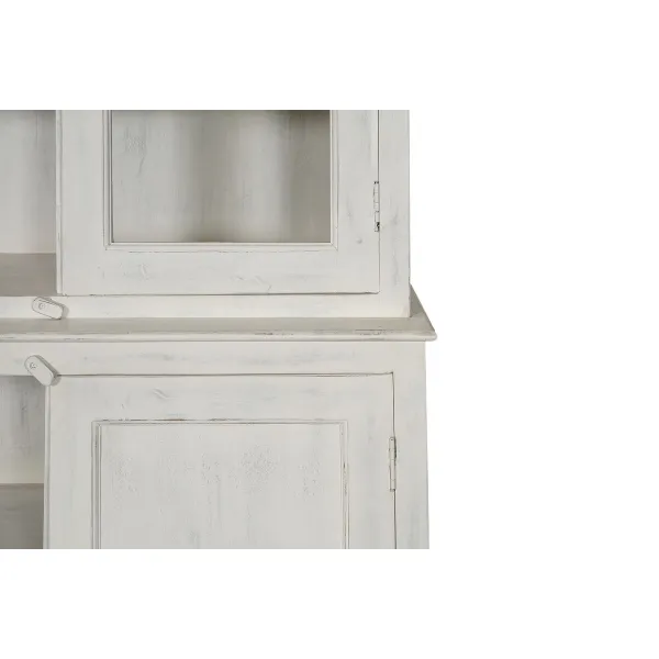 Displejaj stends Home ESPRIT Balts Mango koks 122 x 43 x 230 cm