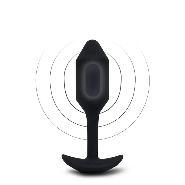 Snug M Anal Plug B-Vibe Vibrating Black