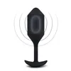 Snug XL Anal Plug B-Vibe Vibrating Black