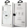 Karl Lagerfeld IML Metal Karl Head MagSafe - Case for iPhone 15 Pro Max (white)